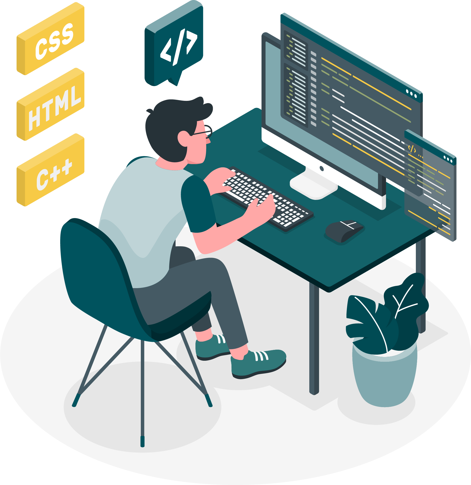 servicios webidi persona programando